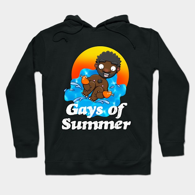 Gays of Summer Splash Hoodie by LoveBurty